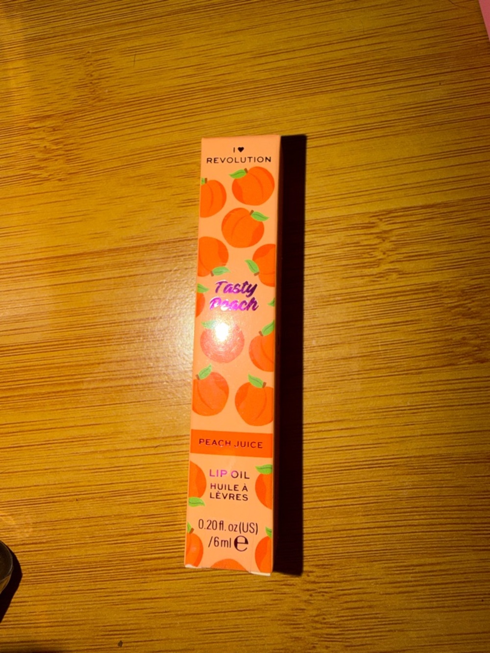 I Heart Revolution Tasty Peach Lip Oil - Peach Juice